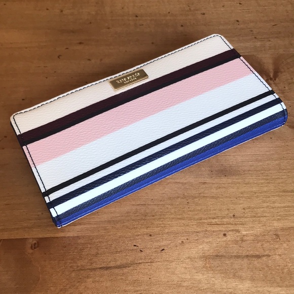 kate spade Handbags - Kate Spade Shore Street Berber Stripe Stacy Wallet